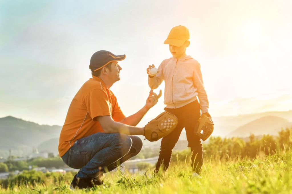 Generic father and son image from Jim's editorial